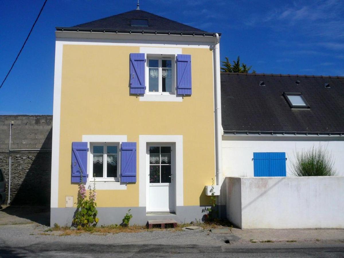Maison Mitoyenne 3 Ch. Avec Jardin, Terrasse Et Poele A Bois, Proche Du Port De Sauzon, Animaux Ok - Fr-1-418-160 מראה חיצוני תמונה